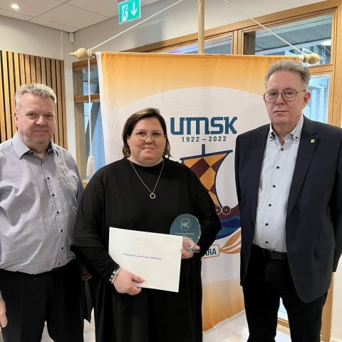 Ólafur Már Hreinsson, Heiðrún Svanhvít Níelsdóttir og Guðmundur G. Sigurbergsson
