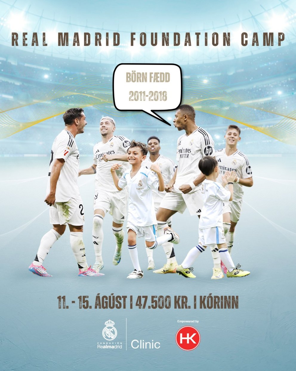 Real Madrid Foundation Camp snýr aftur í sumar