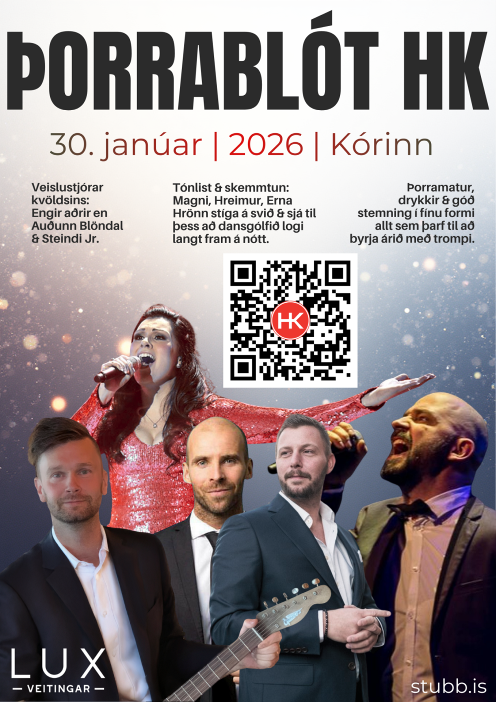 Styttist í veislu ársins