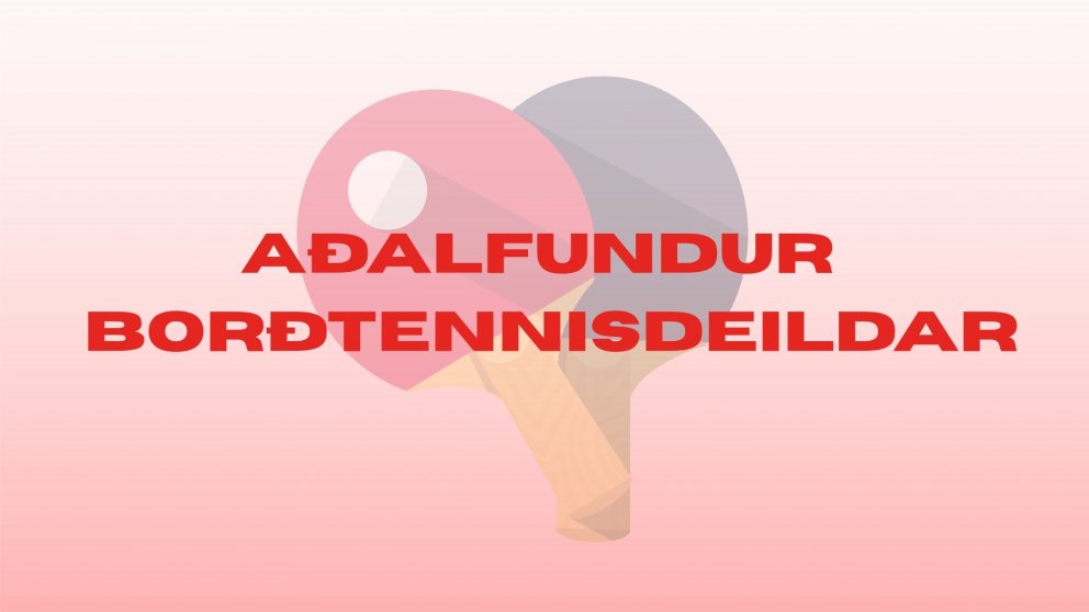 Aðalfundur Borðtennisdeildar HK