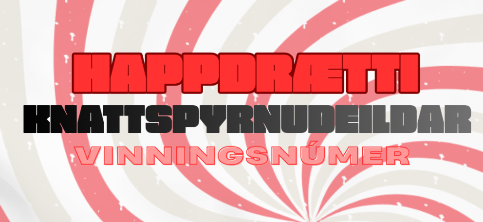 Vinningsnúmer - Happdrætti Knattspyrnudeildar HK