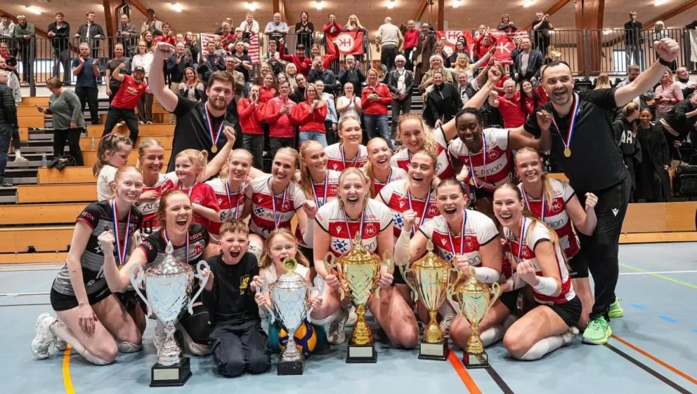 HK Íslandsmeistari í blaki – ótrúlegur karakter og sigurvilji skilaði titlinum!