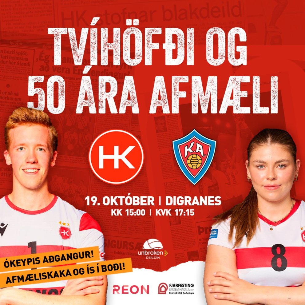 Sögulegur tvíhöfði á laugardaginn