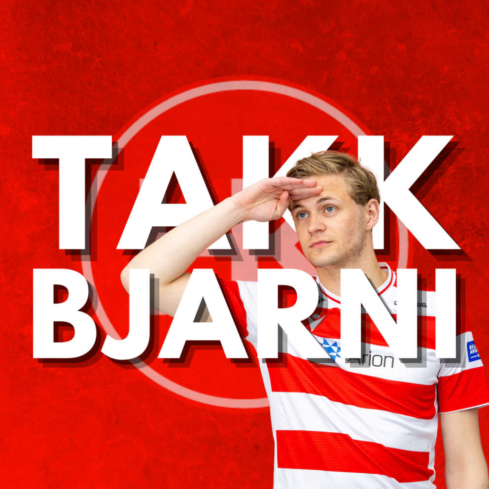 Bjarni Páll Linnet Runólfsson kveður HK