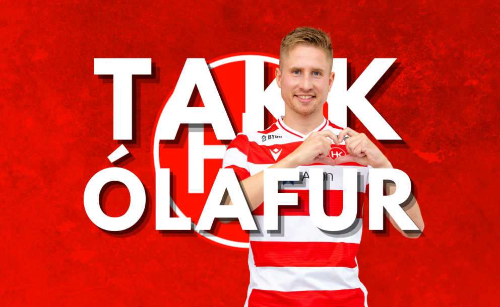 Ólafur Örn Eyjólfsson kveður HK