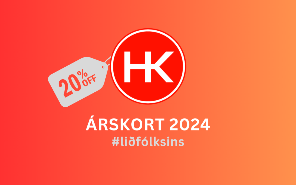 Árskort á völlinn í sumar