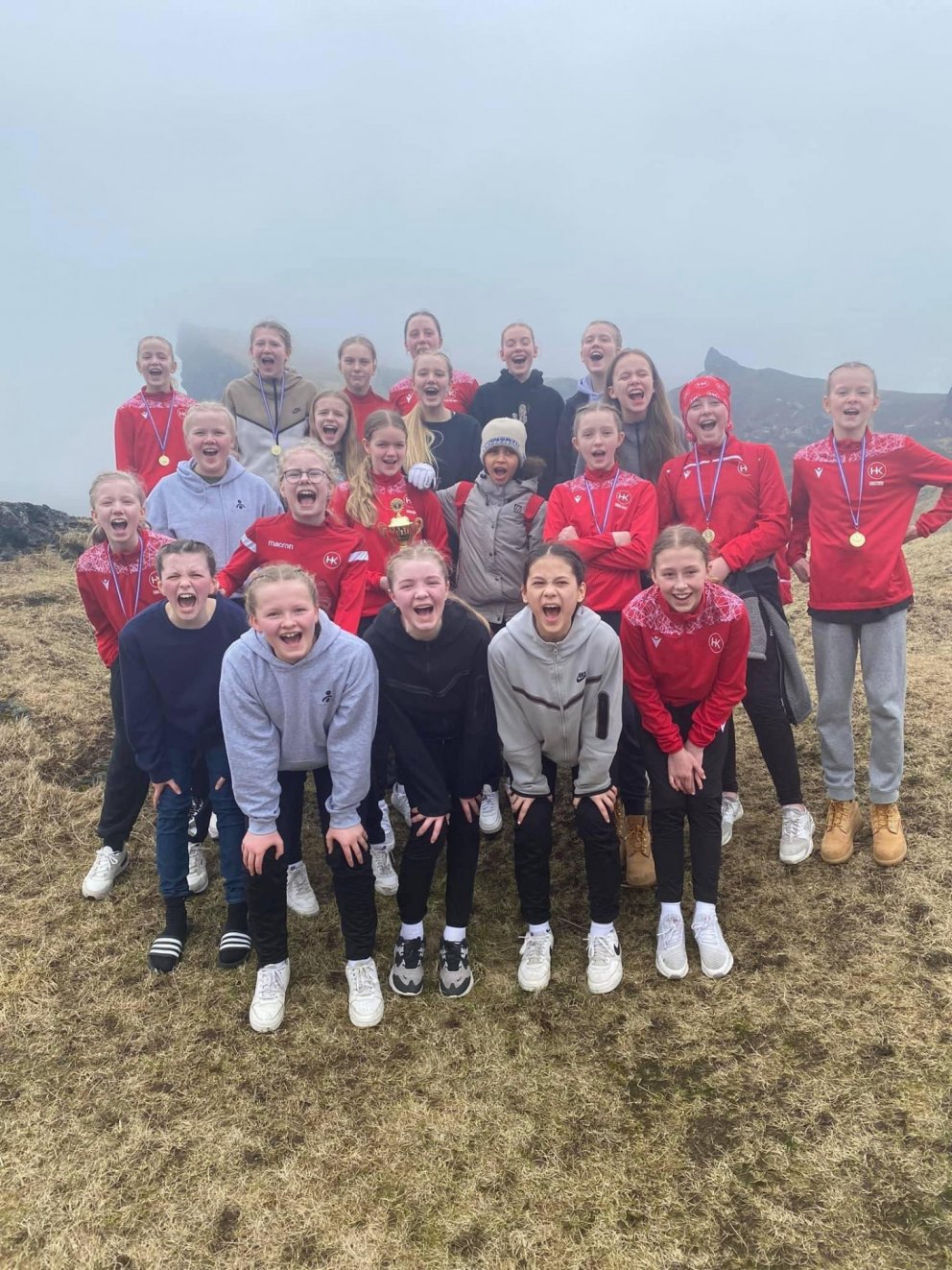 Flottir fulltrúar HK skelltu sér til eyja