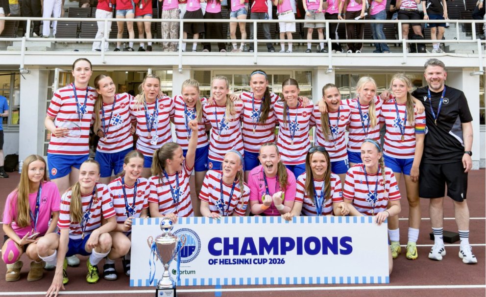 HK stúlkur sigruðu á Helsinki Cup!