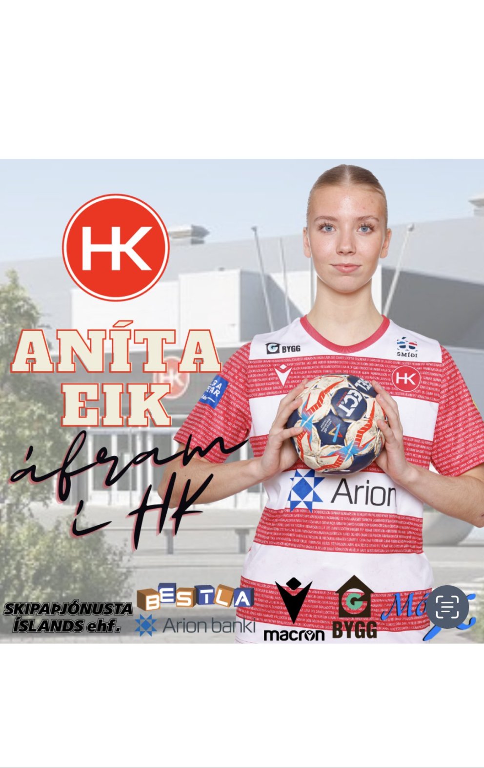 Aníta Eik áfram í Kórnum