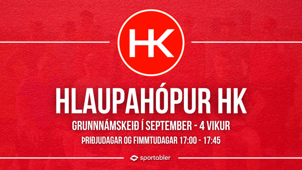 Grunnnámskeið hjá hlaupahóp HK