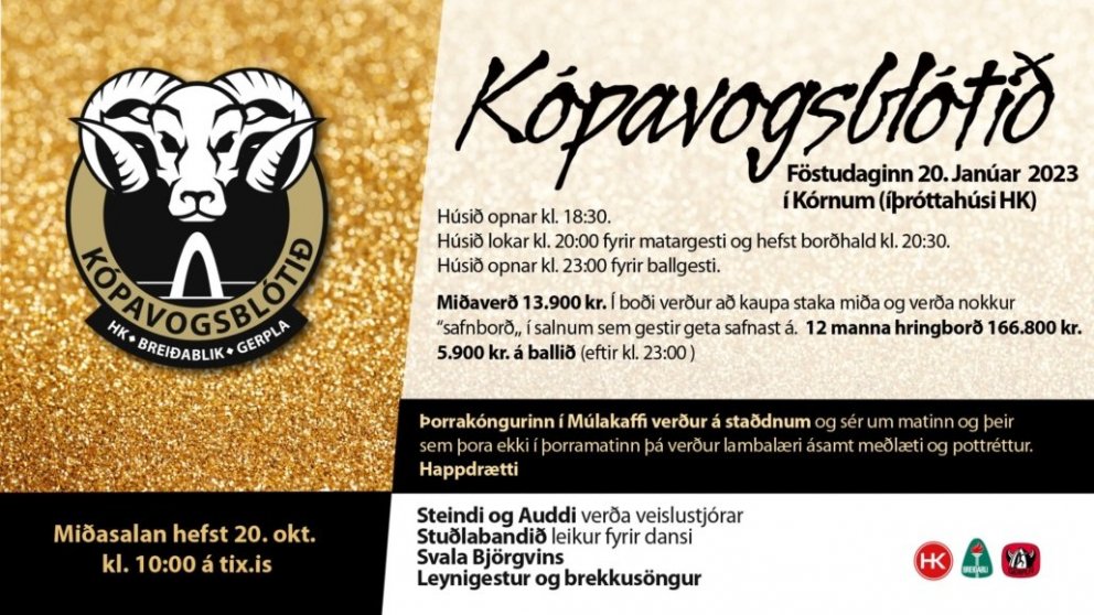 Stærsta þorrablót í heimi er framundan!