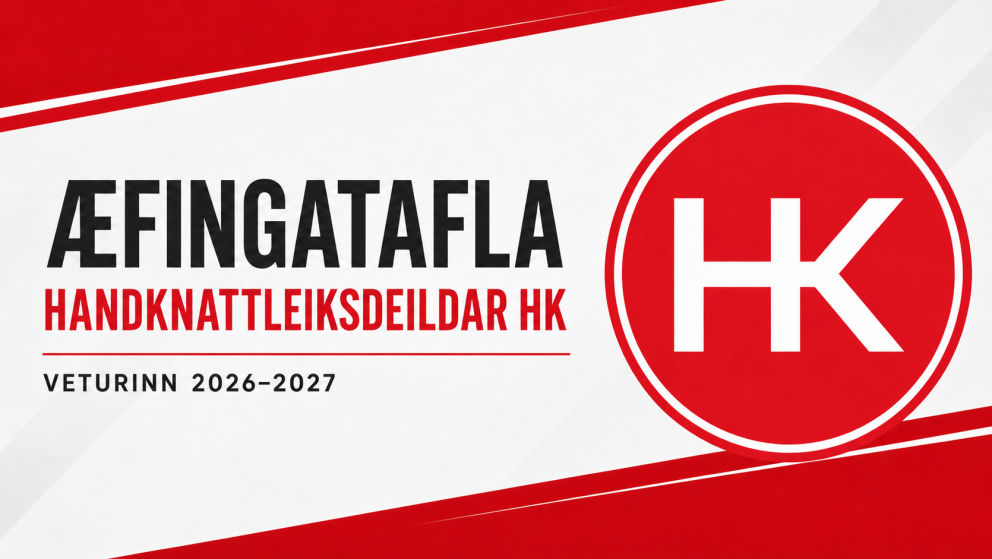 Ný æfingatafla Handknattleiksdeildar HK