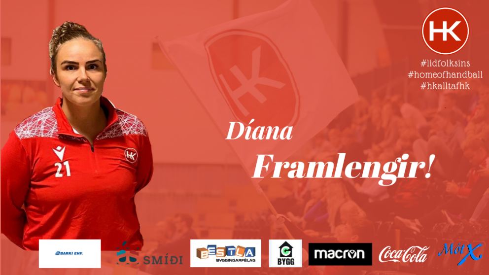 Díana framlengir við HK
