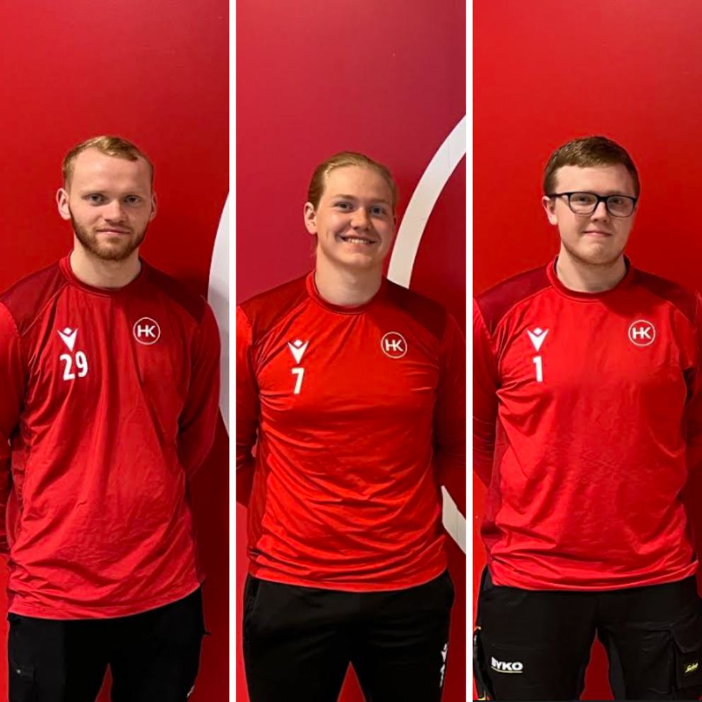 Júlíus, Marteinn Sverrir og Einar Gunnar hafa allir skrifað undir 2 ára samning við HK