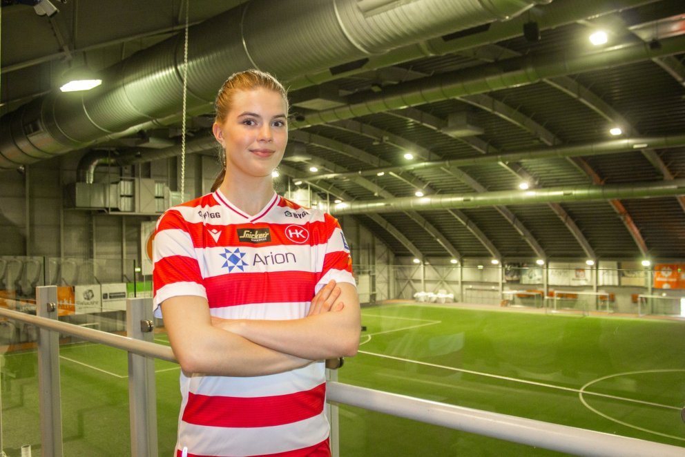 Eva Stefánsdóttir hefur gengið til liðs við HK á láni frá Val