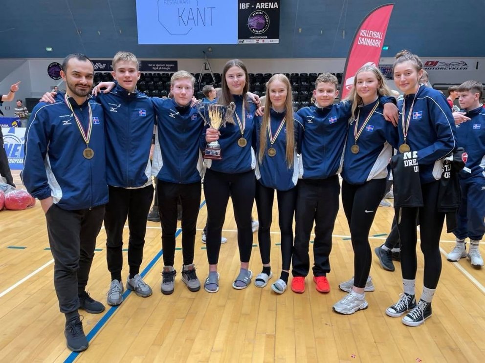 Gullverðlaun í Ikast - Frábær árangur HK-inga á erlendri grundu