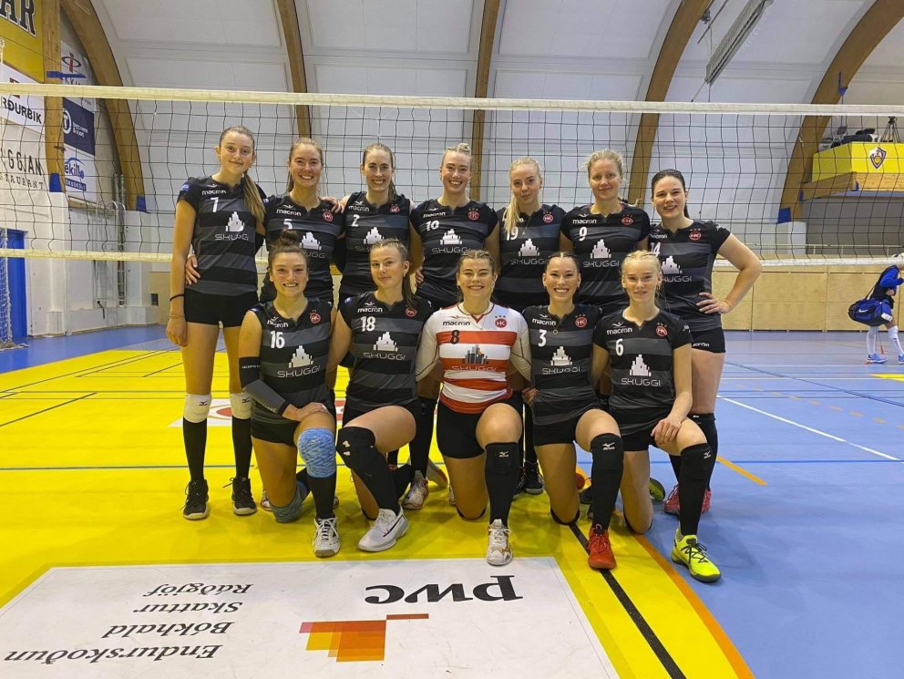 HK fór með sigur í fyrsta Ofurbikarnum í blaki