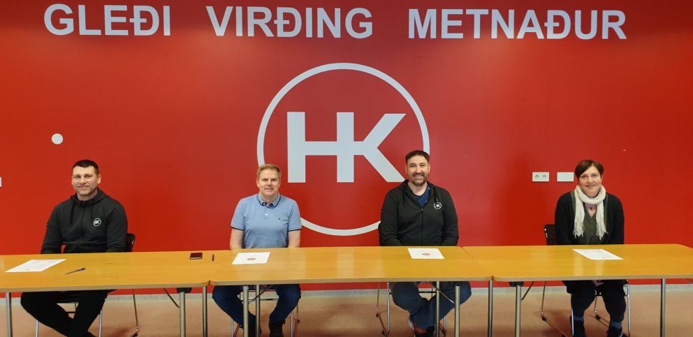 Stjórn handknattleiksdeildar HK hefur samið við þá Sebastían Popovic Alexandersson og Guðfinn Kristm…