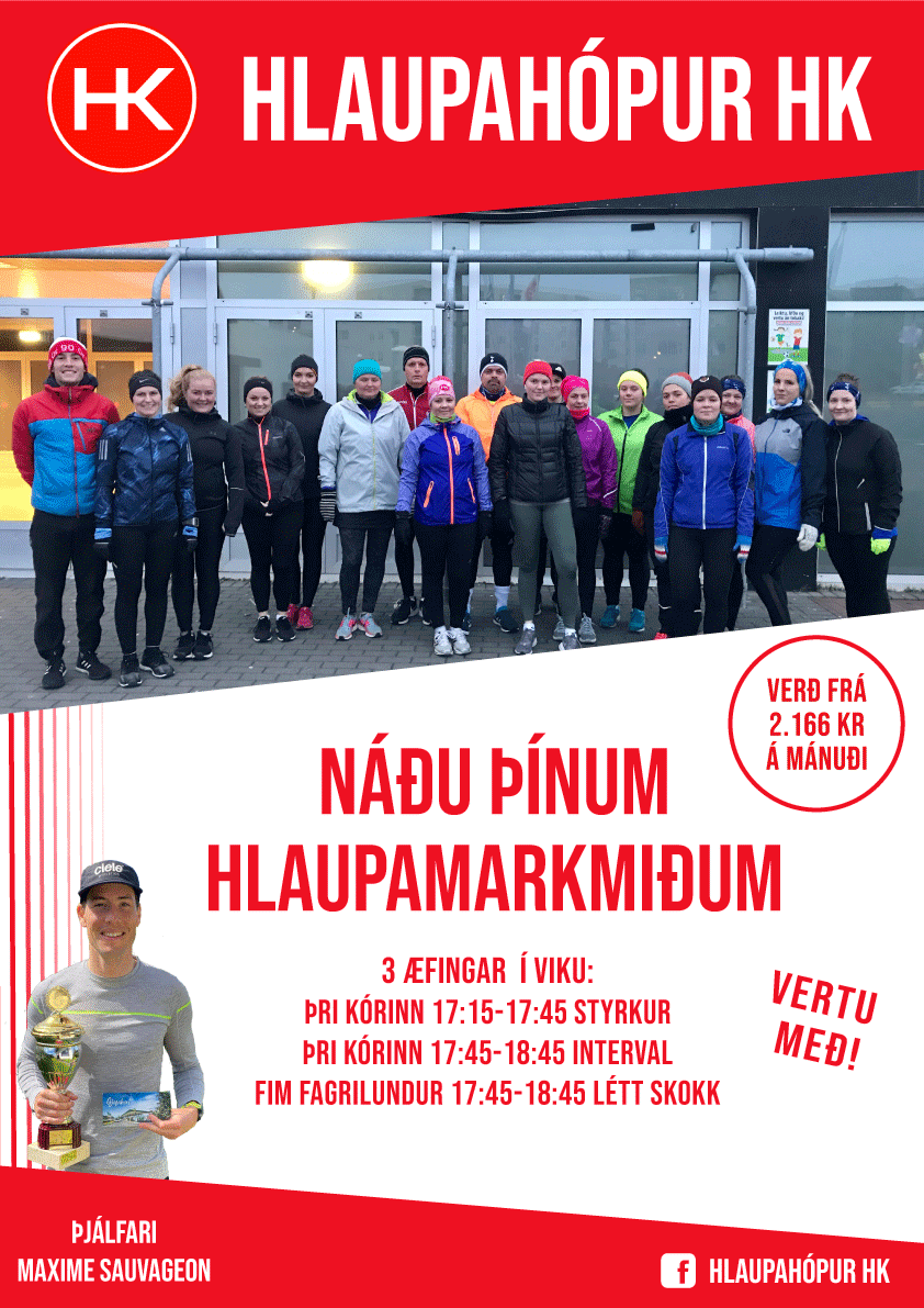 Kynningarmyndband fyrir hlaupahóp HK