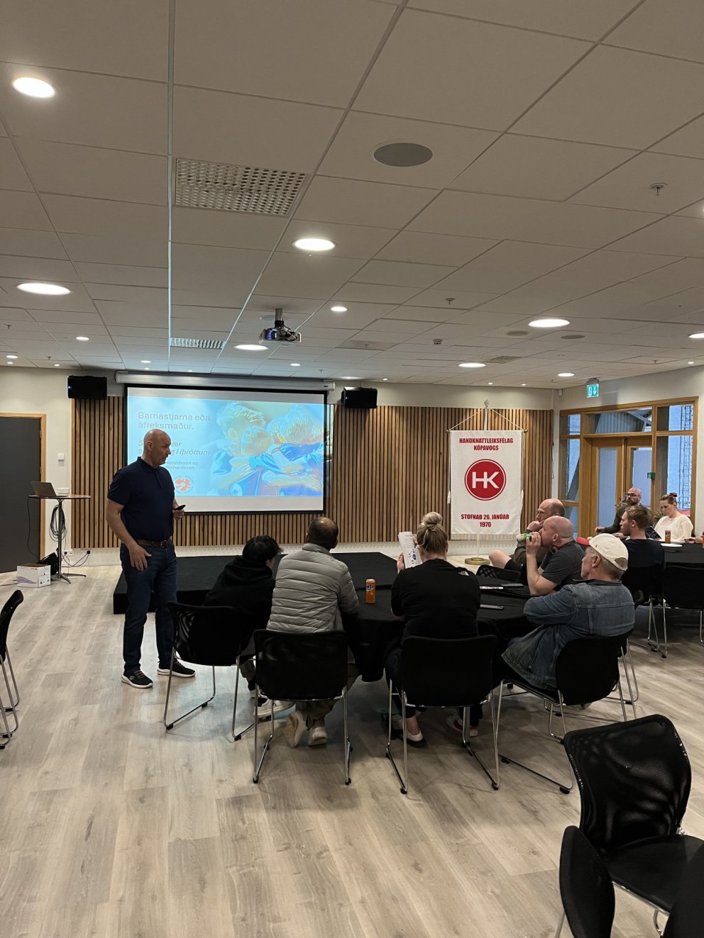 Þjálfaradagur HK fór fram í maí