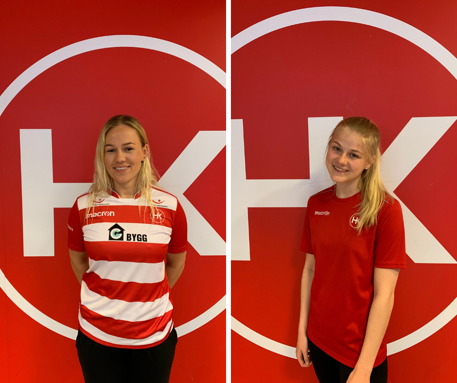 Lára og Ólöf skrifa undir