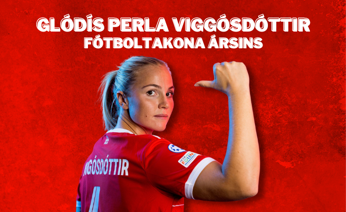 Glódís Perla Fótboltakona Ársins
