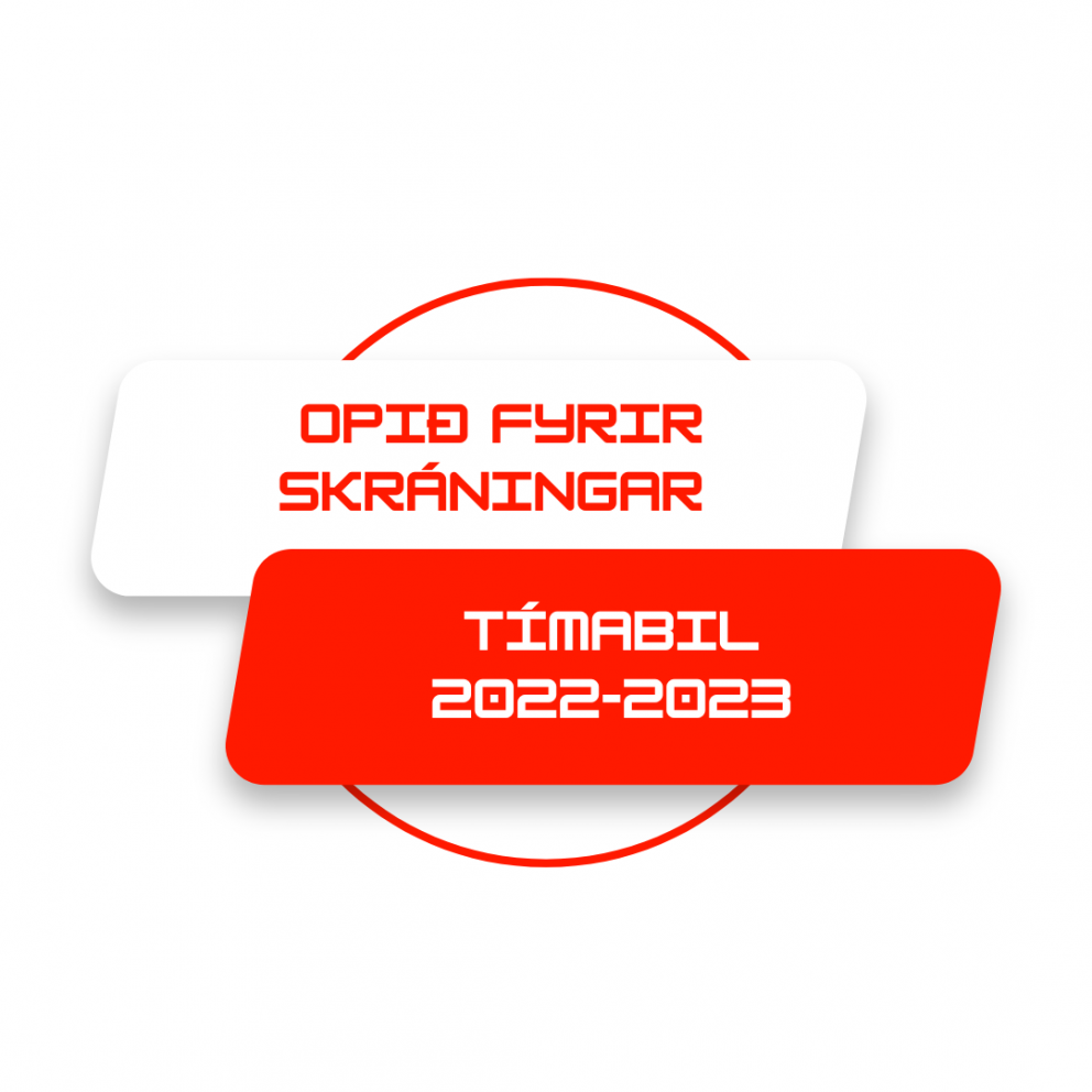 Opnað hefur verið fyrir skráningar!