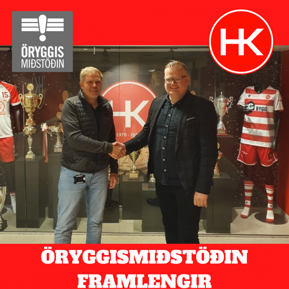 Öryggismiðstöðin framlengir samning sinn við handknattleiksdeildina