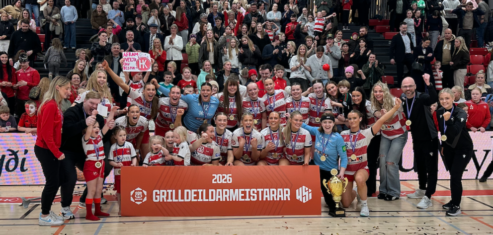 HK deildarmeistari og á leið í Olís deildina!