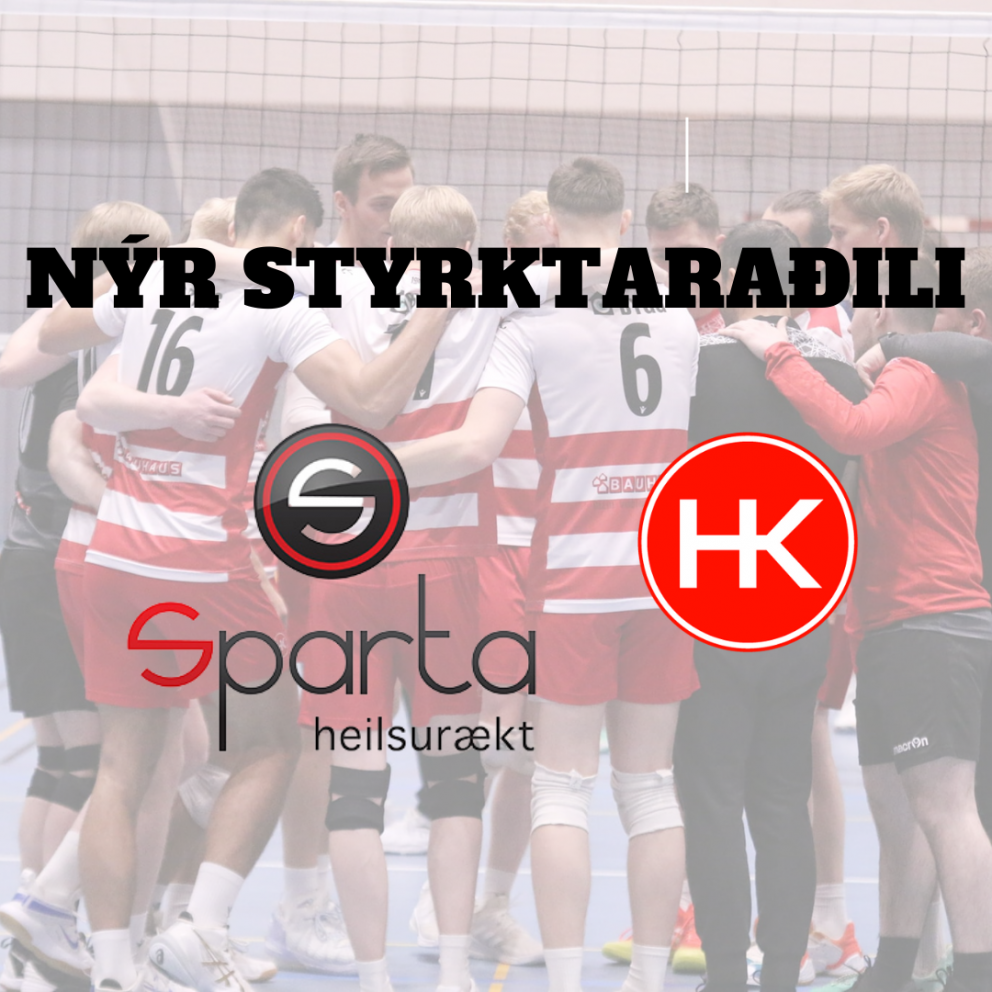 Sparta er nýr styrktaraðili Blakdeildar HK