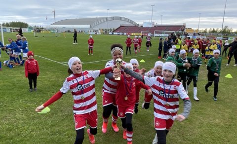 Glæsilegir fulltrúar HK á Lindexmótinu