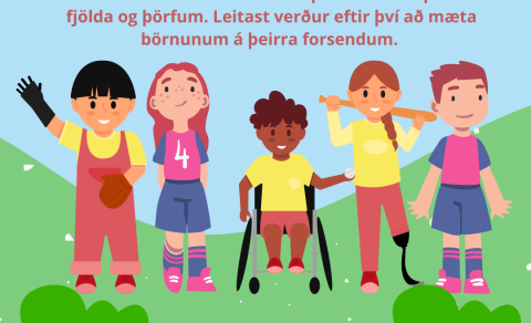 Handbolti - allir með