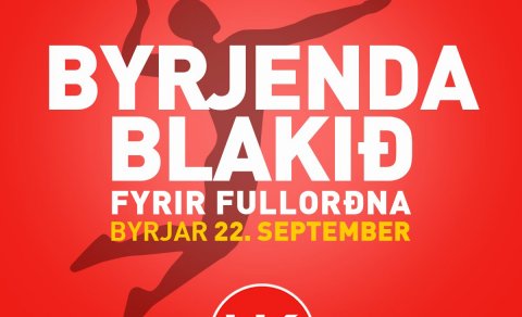 BYRJENDABLAK fyrir fullorðna 2021