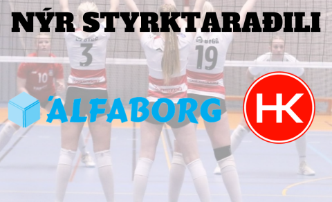 Álfaborg í samstarfi við blakdeild