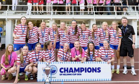 HK stúlkur sigruðu á Helsinki Cup!