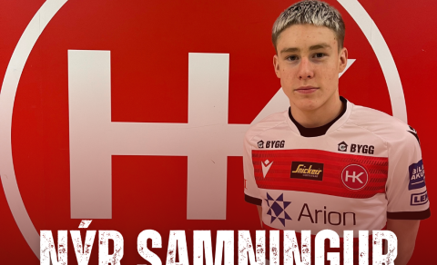 Breki Ottósson skrifar undir samning