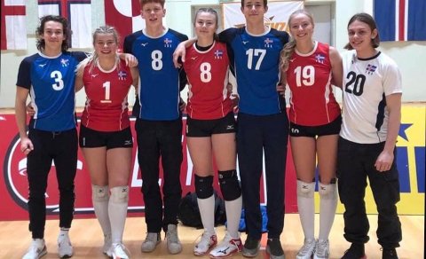 HK blakarar í U17 landsliðum kepptu í NEVZA mótinu