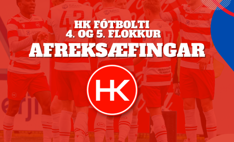 Fótbolta afreksæfingar HK - 4. og 5. flokkur