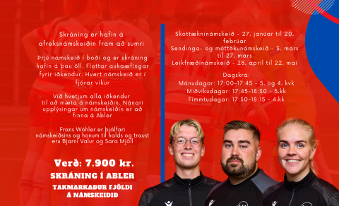Afreksnámskeið 4. og 5. flokks