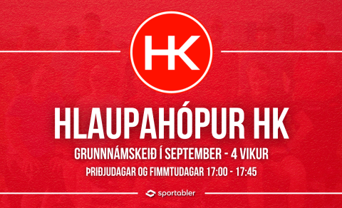 Grunnnámskeið hjá hlaupahóp HK