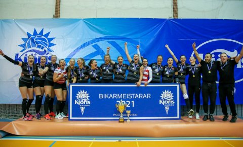 Kvennalið HK bikarmeistarar!
