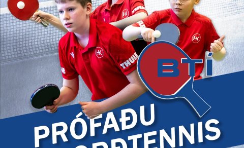 Aðalfundur borðtennisdeildar fór fram 12. mars