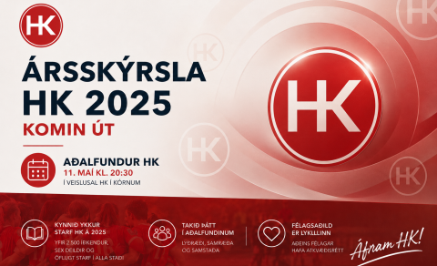 Ársskýrsla HK 2025 komin út — aðalfundur HK framundan
