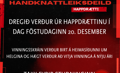 Happdrætti - úrdráttur