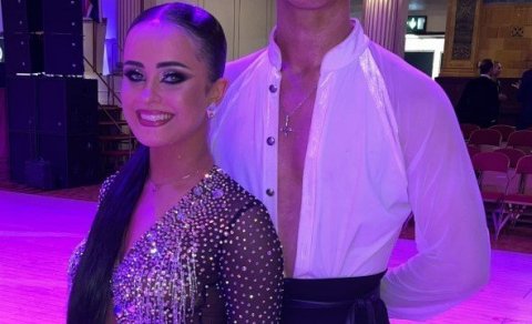 Aron Logi og Rósa Kristín í 4 sæti í U-21 Latin í Blackpool