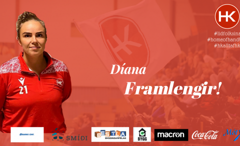 Díana framlengir við HK