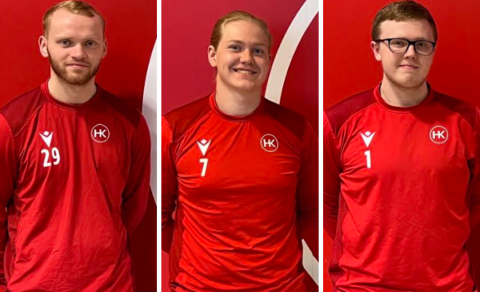Júlíus, Marteinn Sverrir og Einar Gunnar hafa allir skrifað undir 2 ára samning við HK