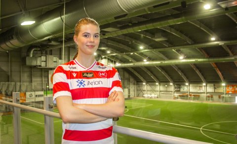 Eva Stefánsdóttir hefur gengið til liðs við HK á láni frá Val