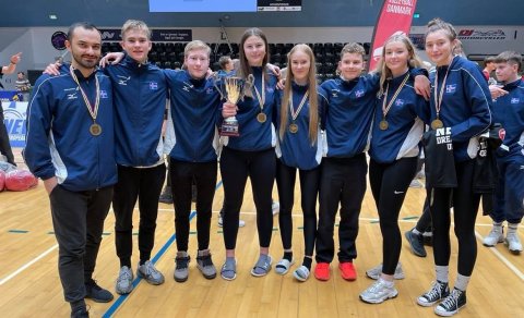 Gullverðlaun í Ikast - Frábær árangur HK-inga á erlendri grundu