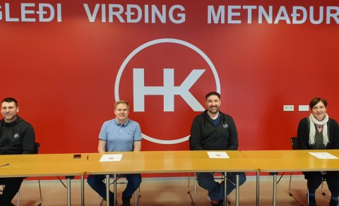 Stjórn handknattleiksdeildar HK hefur samið við þá Sebastían Popovic Alexandersson og Guðfinn Kristm…